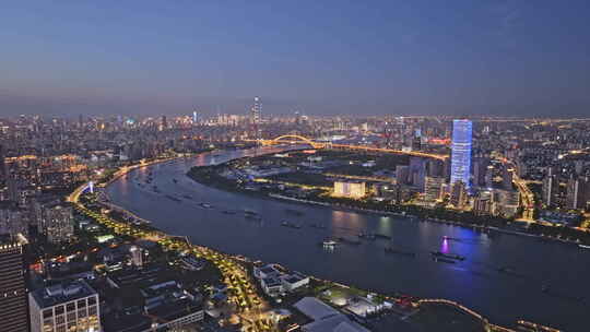 4K上海全景航拍