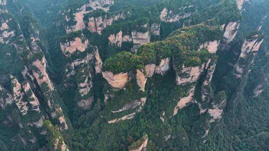 湖南张家界武陵源袁家界地质奇观