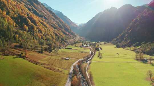 克拉姆湖，山谷，山，森林