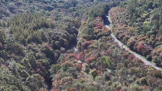 4K大气航拍本溪老边沟风景区