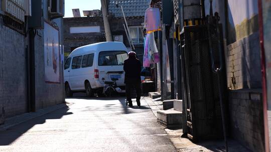 老北京胡同里的土著居民