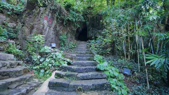 爬山登山古道山间小路山路