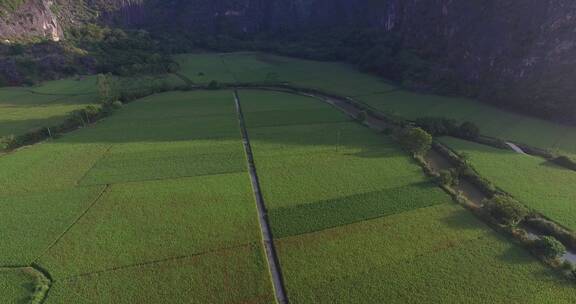 广西田园风光乡村风景