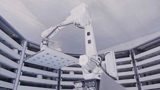 机械臂机器人视频素材模板下载