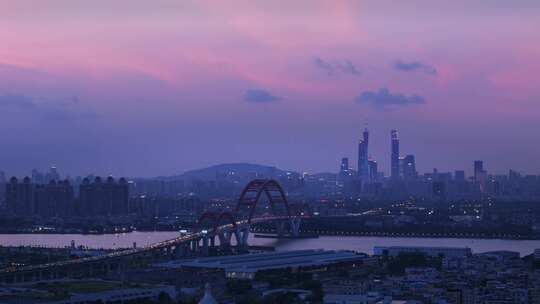 广州番禺洛溪 沙溪 厦滘夜景