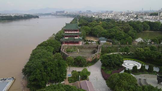 江西 赣州 江南 宋城 八镜台 4A 景区 航拍