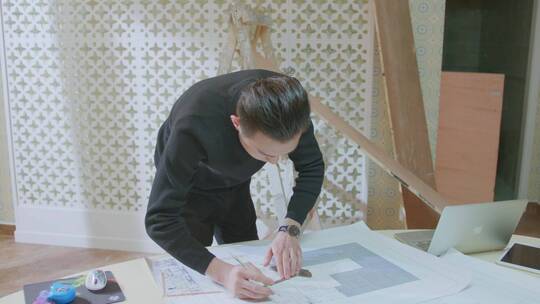 家装家居装修设计师绘制图纸