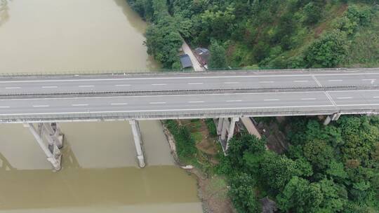 航拍湖南靖州绕城公路