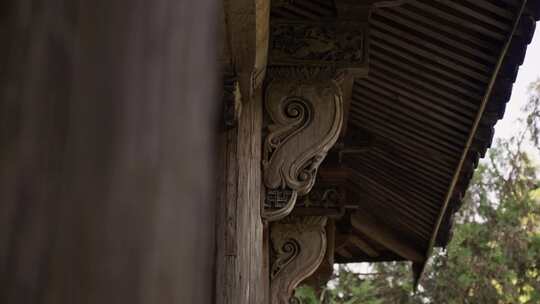 浙江丽水景宁畲族自治县云中大漈时思寺建筑