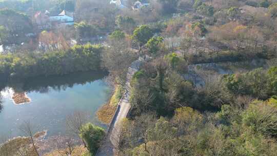 杭州市西湖区西溪湿地美景风景视频素材