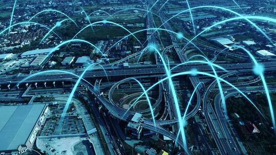 科技城市互联网区块链大数据AI智能自动驾驶