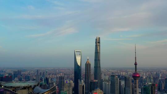 上海城市风光白天