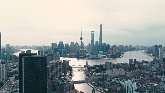 上海天际线全景