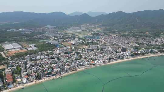 深圳大鹏较场尾民宿海景风光