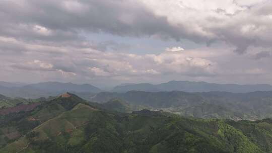 湘西青山天空航拍