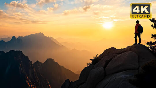 翠华山丹霞山武夷山唯美山脉视频素材1