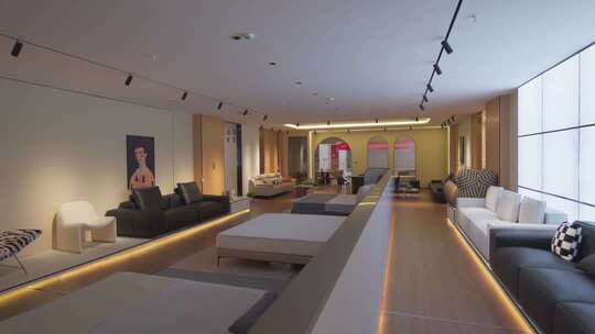 现代风格室内家居场景