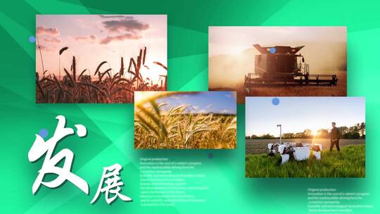 绿色 科技 智慧 生态 农业 图片 展示