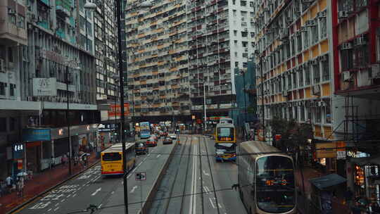 香港城市街景