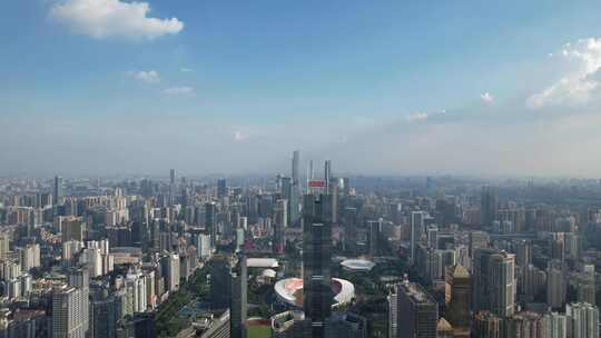 城市风光：广州塔、广州中轴线、珠江新城