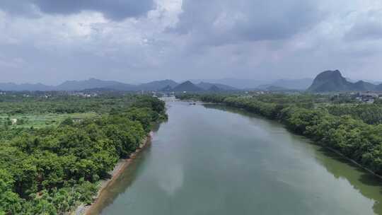 桂林柘木滩漓江风景区