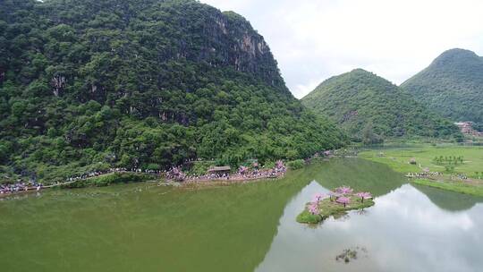 文山普者黑景区航拍