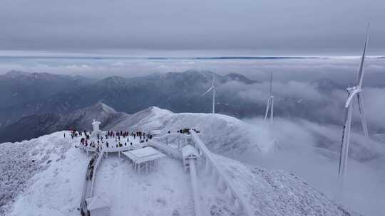 中国湖南省永州市蓝山县云冰山旅游景区