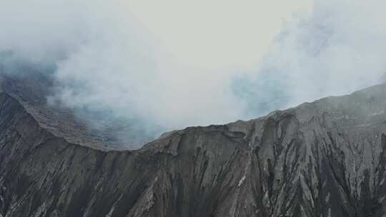 火山，布罗莫，印度尼西亚，蒸汽