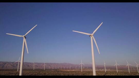 4K风力发电机视频
