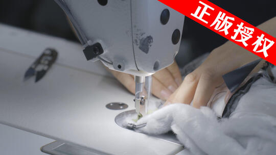 纺织业 服装厂工人加工