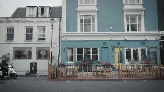 Street， Restaurant，伦