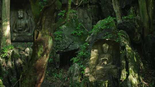 杭州飞来峰 佛像