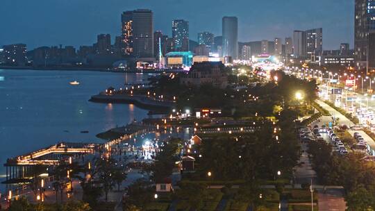 青岛西海岸新区夜景