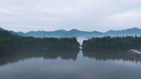 杭州西湖夏天风光