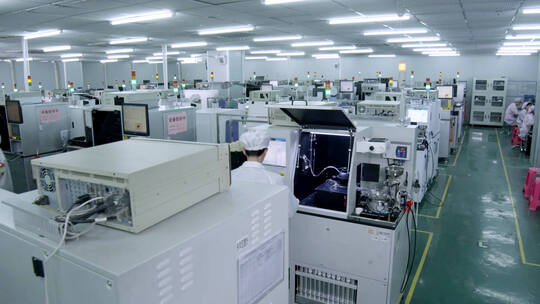 制造业科技工业全自动化设备研发