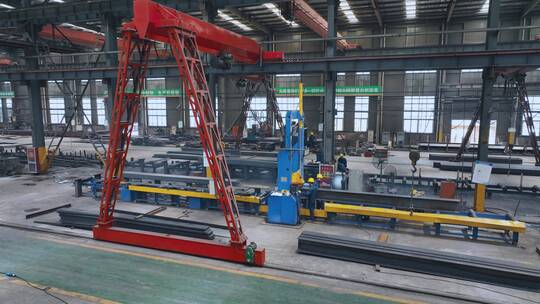 钢结构铝结构生产工艺生产厂房