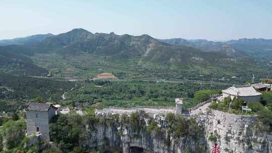 潍坊青州云门山风景区航拍