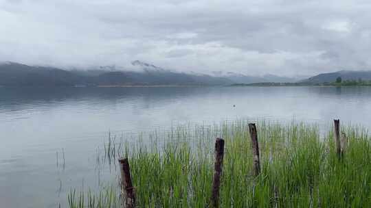 阴天的泸沽湖