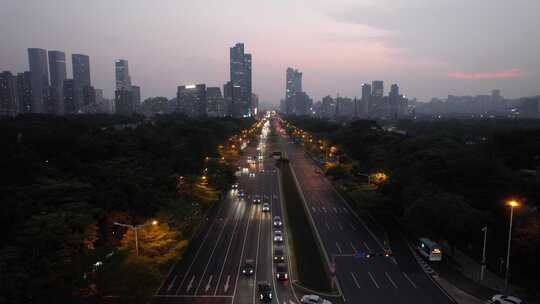 深南大道夜景