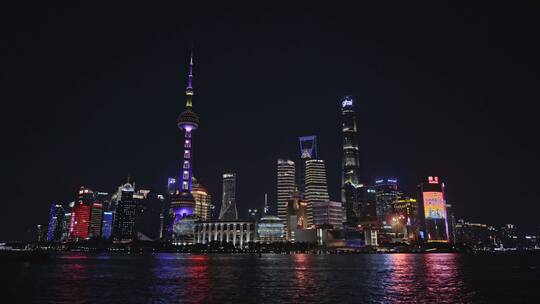 上海外滩夜景实拍