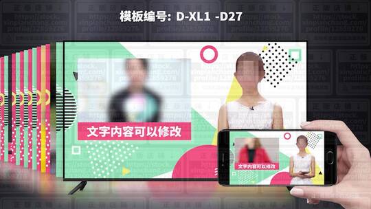 18件套视频包装模板 D-XL1-D27