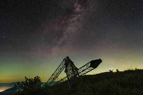 星空延时摄影