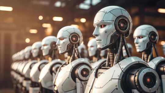 AI智能机器人交互【4K】