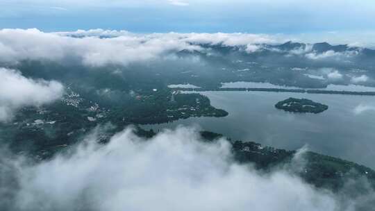 杭州西湖云海