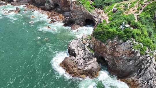 鹿嘴山庄美人鱼取景地航拍