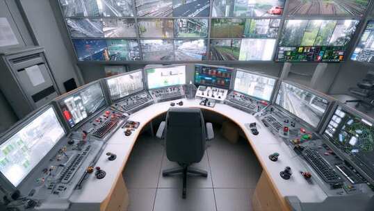 各行业现代化科技控制室 指挥中心监控大屏