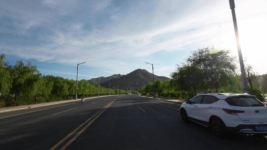 车窗外风景   开车随拍   实拍风景