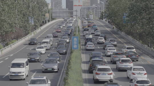北京城市奋斗 白领上班 城市通勤