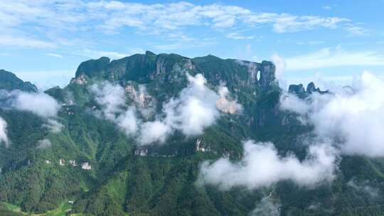 张家界天门山延时