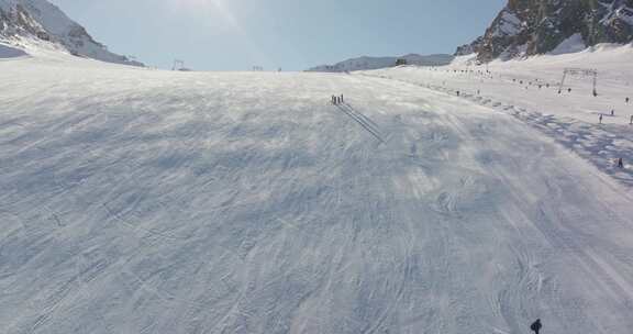 基茨斯坦霍恩，滑雪场，雪，滑雪